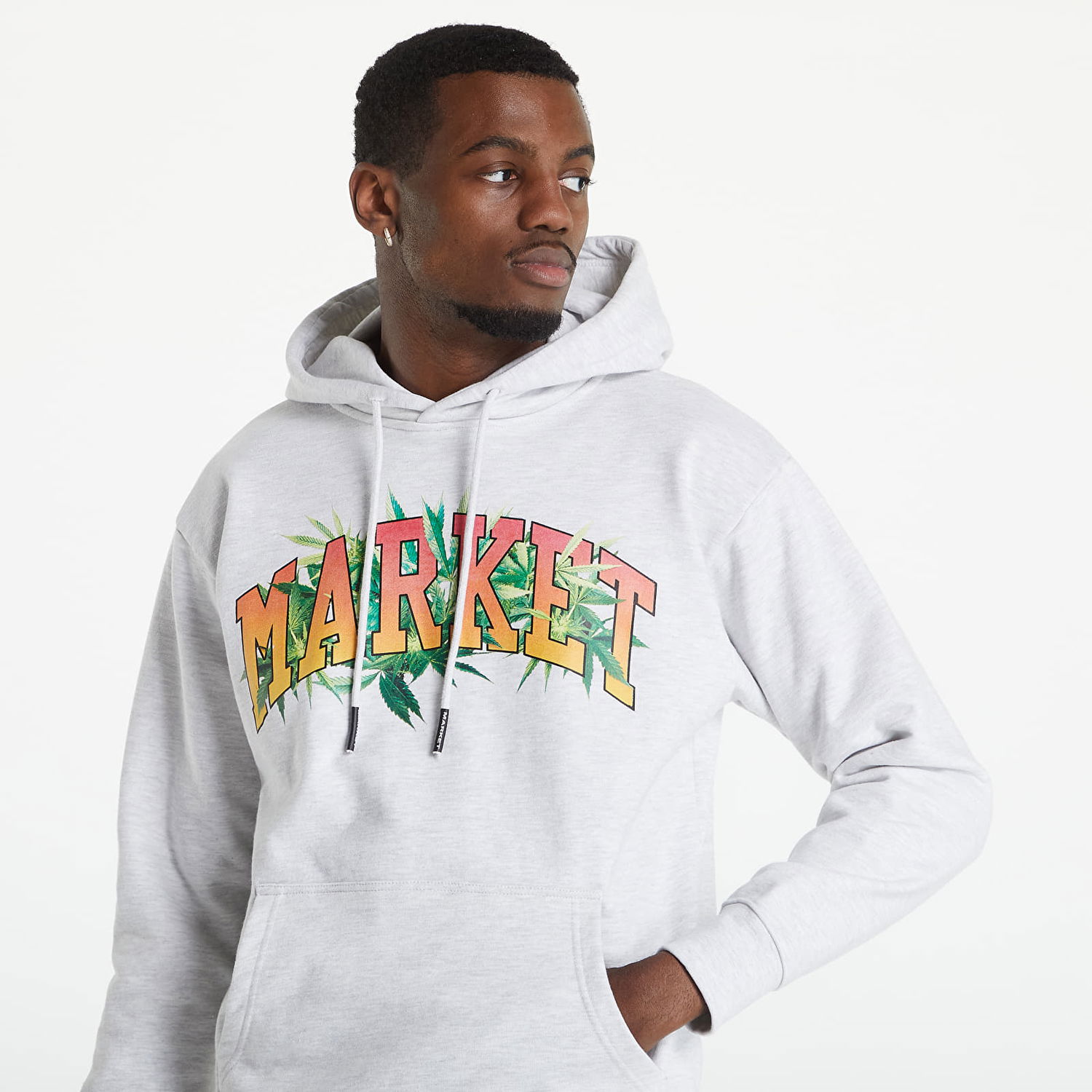 Sweatshirt MARKET Arc Herbal Remedy Hoodie Grå | 397000351, 1
