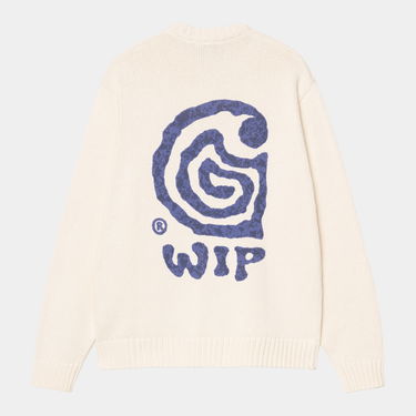 Sweater Carhartt WIP Carhartt WIP Helix Knit Sweater Hvid | I036731_6, 1