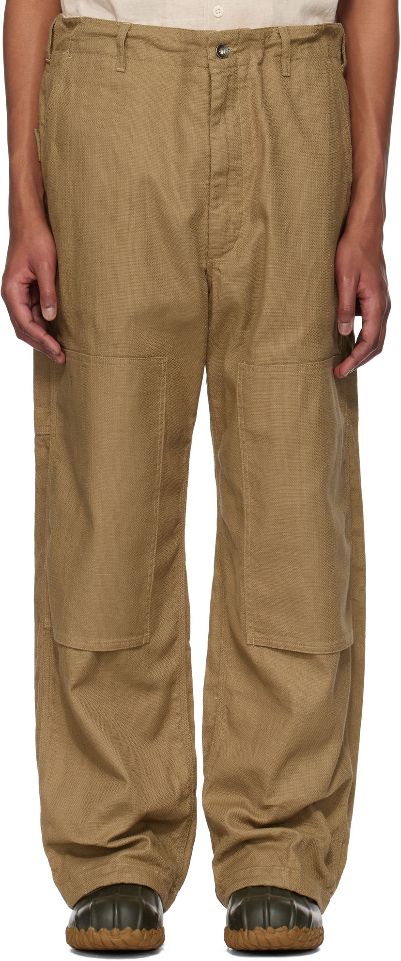 Cargo bukser Engineered Garments Engineered Garments Painter Trousers Brun | 25S1F005