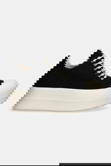 Sneakers og sko Rick Owens Rick Owens DRKSHDW Double Bumper Low Sort | DU02E7832.BMO, 1