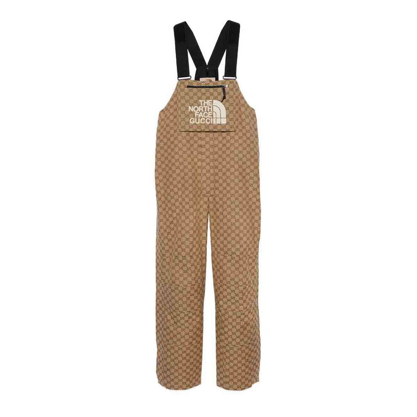 Jumpsuit Gucci The North Face x Overalls Beige/Ebony Beige | 670770 ZAHPS 2190