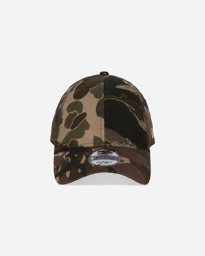 Kasket New Era Woodland Camo Adjustable 9TWENTY Cap Brun | IY71 999