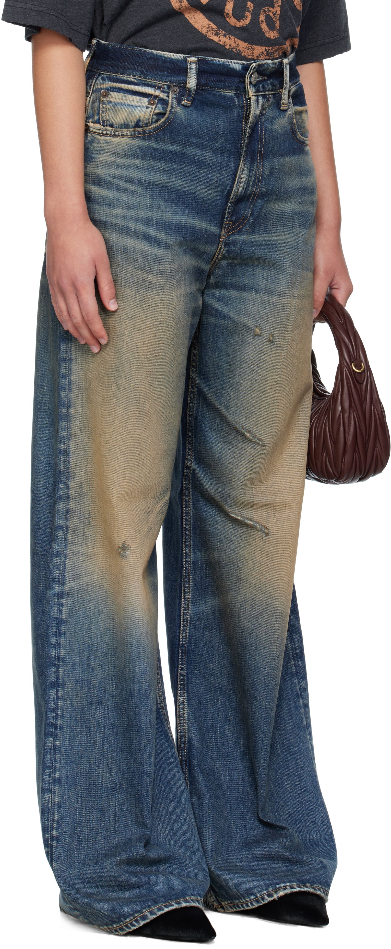 Jeans Acne Studios Acne Studios Regular-Fit 2022F Jeans Blå | A00543-, 1