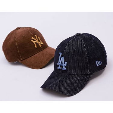 Kasket New Era LA Dodgers 2Tone Cord 9FORTY Adjustable Cap Mørkeblå | 60595423, 3