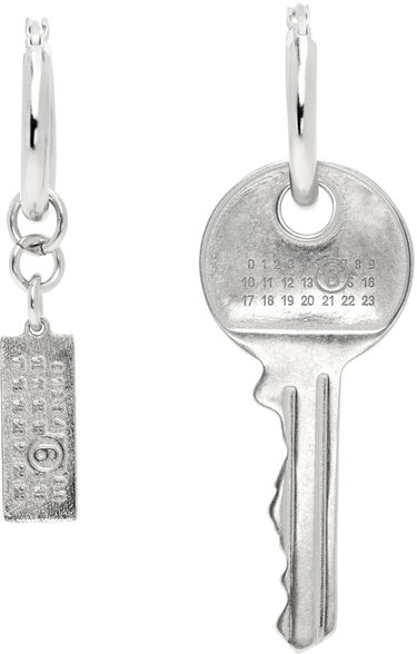 Øreringe Maison Margiela Key Earrings Metalisk | SM7VG0075 P7105, 0