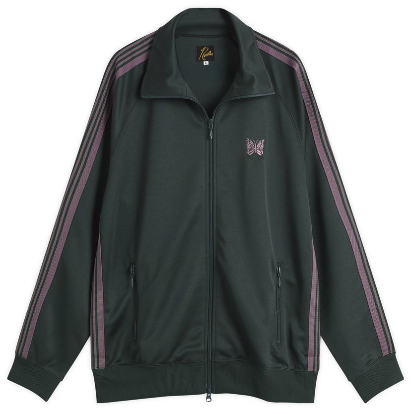 Jakke Needles Needles Poly Smooth Track Jacket, Size Small Grøn | RW314-B