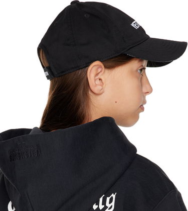 Kasket VETEMENTS Iconic Logo Cap Sort | KA10CA100B, 2