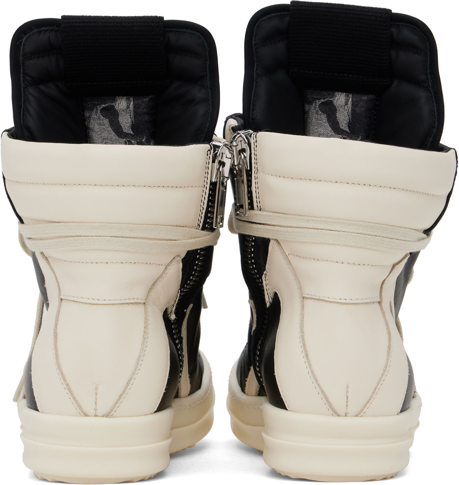 Sneakers og sko Rick Owens Rick Owens Hollywood Geobasket Sort | RP01E7894 LCO, 1