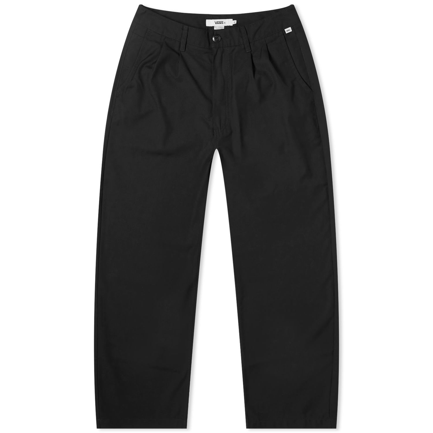 Bukser Vans Pleat Front Pant Sort | VN000GVYBLK, 0
