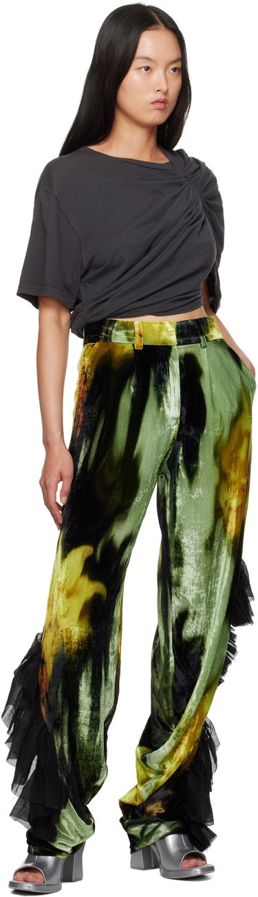 T-shirt Collina Strada Collina Strada Draped T-Shirt Sort | XX3395, 3