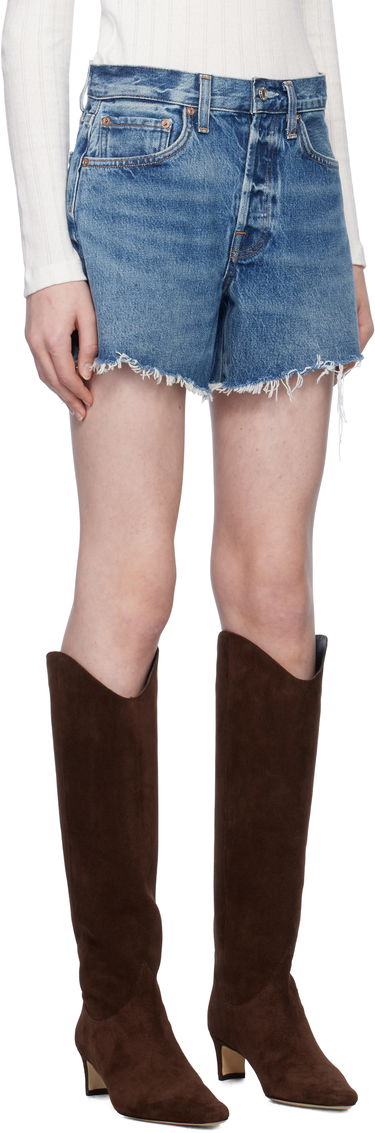 Shorts AGOLDE Parker Long Denim Shorts Blå | A9010-1206, 1