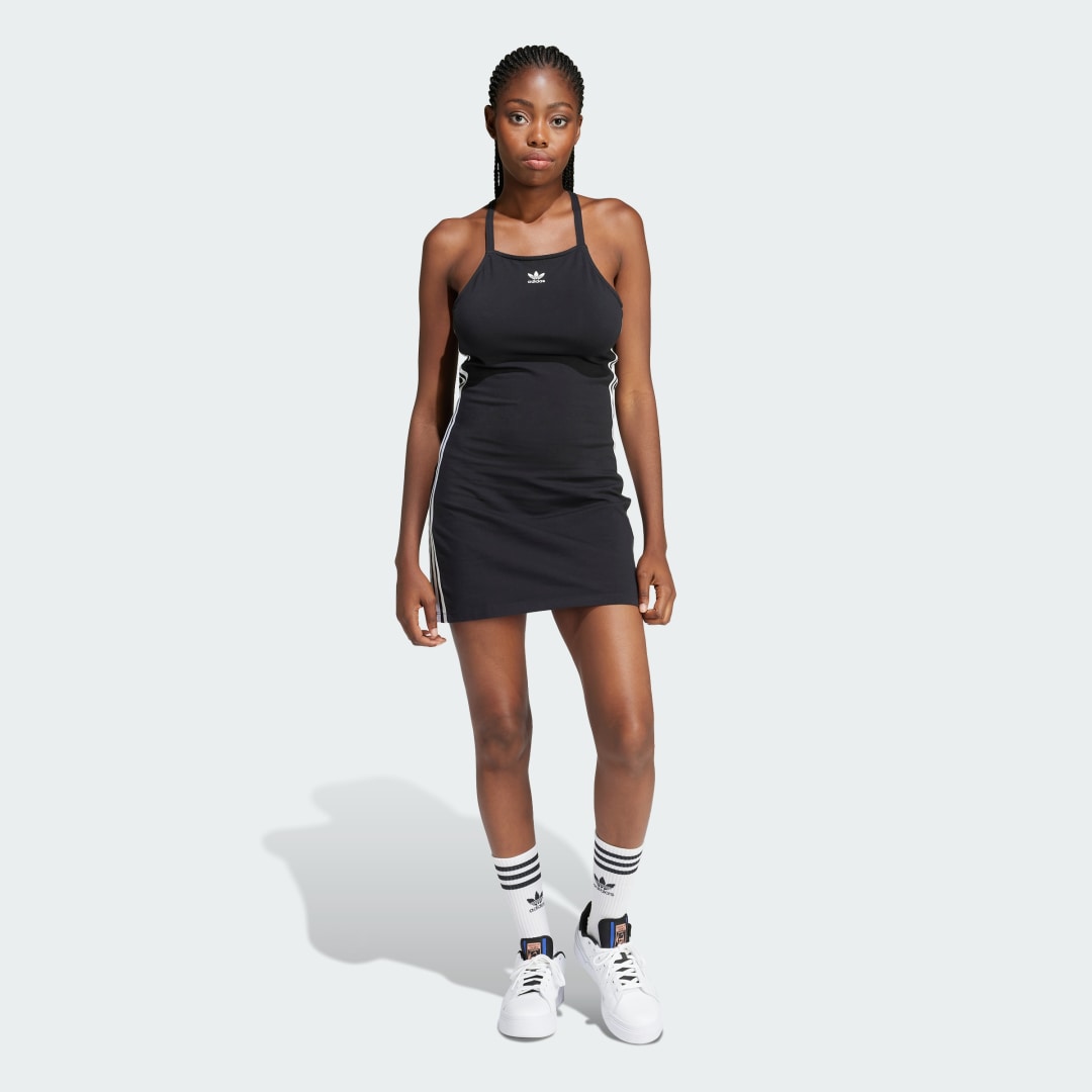 Kjole adidas Originals 3-Stripes Mini Dress Sort | IU2426, 0