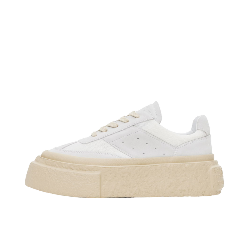 Sneakers og sko Maison Margiela MM6 Crosta London & Mesh "White Gray" Beige | S59WS0221 P6389