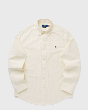 Skjorte Polo by Ralph Lauren Polo Ralph Lauren Striped Custom Fit Sport Shirt Gul | 710953704004, 1