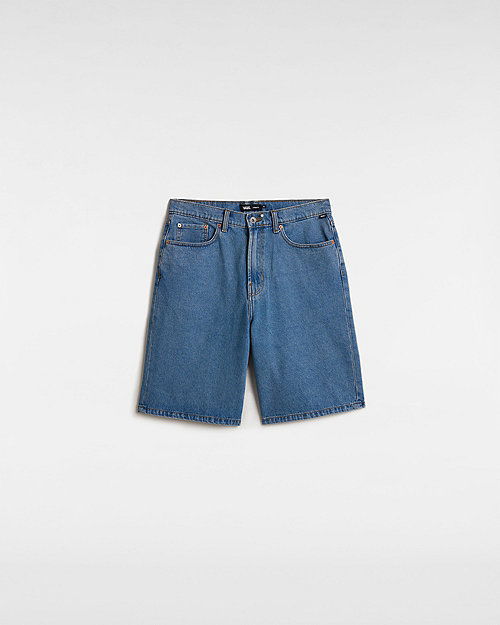 Shorts Vans Check-5 Baggy Denim Shorts Blå | VN000C9VCDX