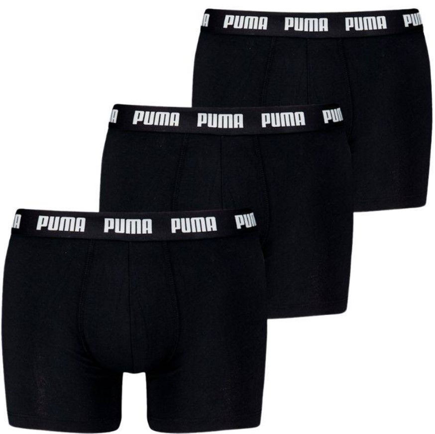 Boksere Puma Everyday Boxer 3p Sort | 701226820-001, 0