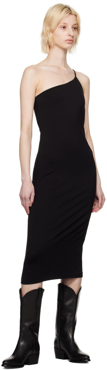 Kjole rag & bone rag & bone Irina One-Shoulder Midi Dress Sort | WAC23P3004LC04, 3