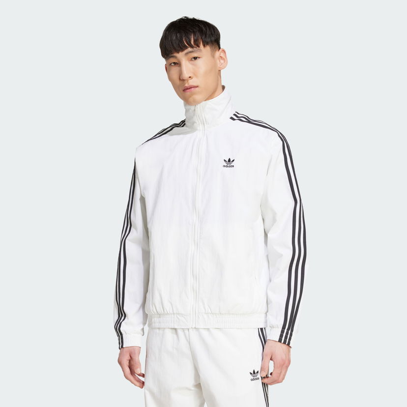 Træningsdragt adidas Performance Adicolor Woven Firebird Track Jacket Hvid | JY1328
