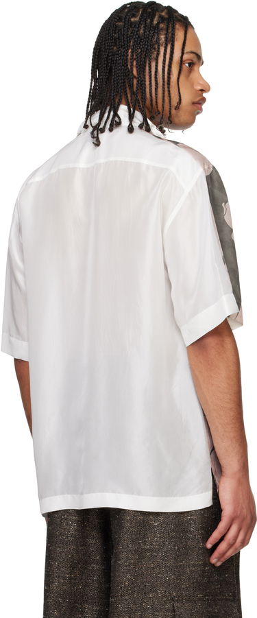 Skjorte Dries Van Noten Dries Van Noten Dessin Print Shirt Grå | 251-020724-1197, 2