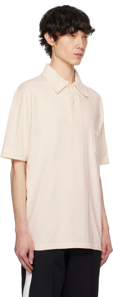 Polo skjorte Maison Margiela Maison Margiela Printed Polo Beige | S50GL0060 M20061, 1
