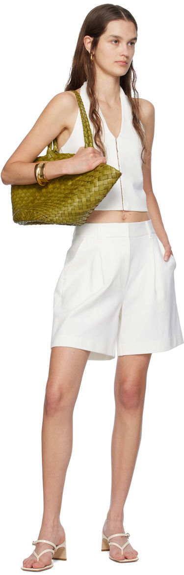 Tanktop rag & bone Irina Halter Neck Tank Top Hvid | WAC24PT003LC03, 3