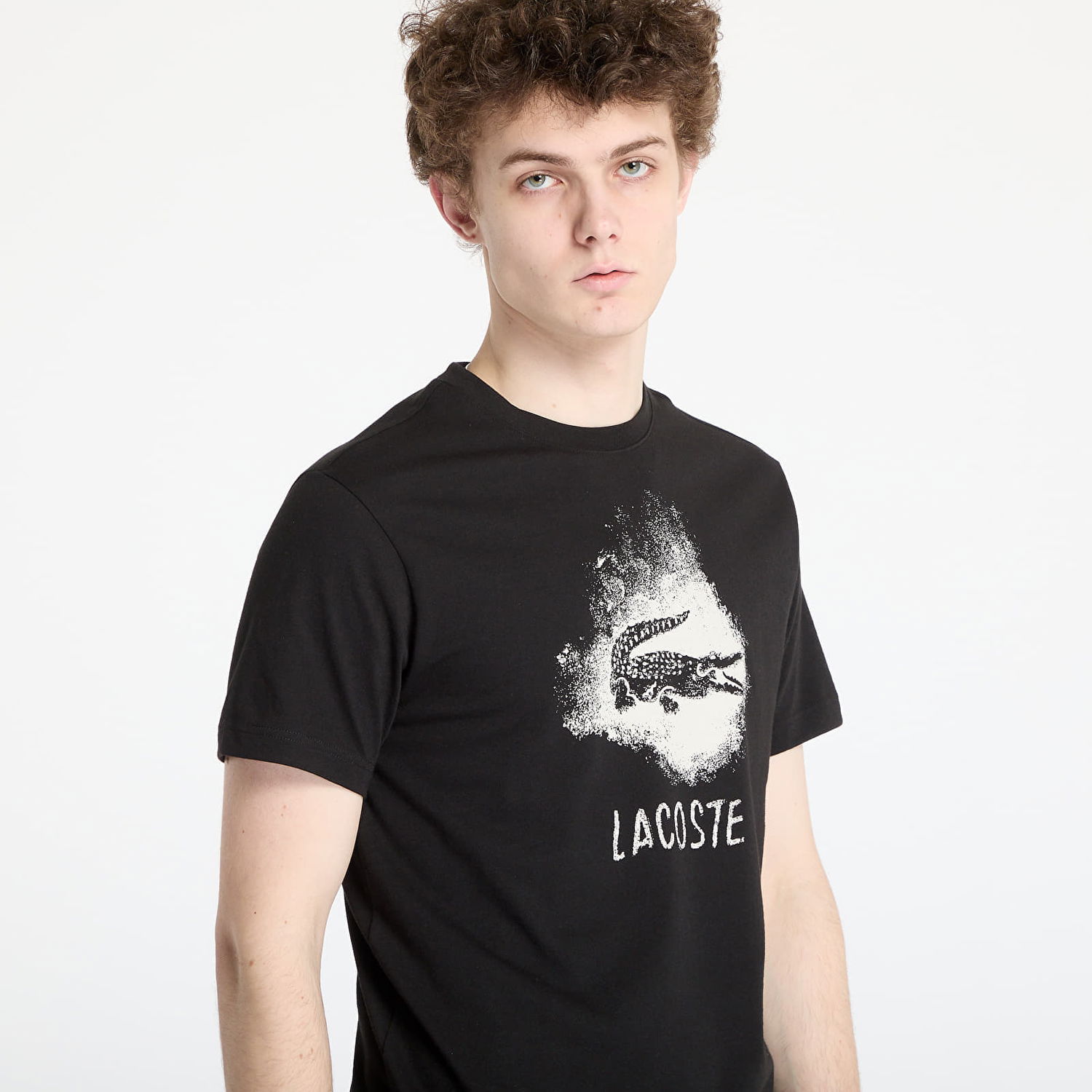 T-shirt Lacoste Lacoste Technical T-Shirt Sort | TH8917 031, 1