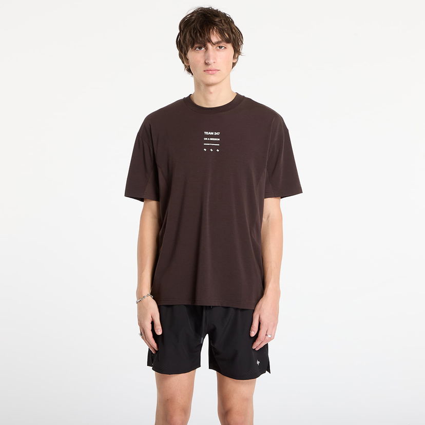 T-shirt Represent Clo 247 Uprising Oversized T-Shirt Brun | 247M100029-17