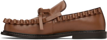 Sneakers og sko JW Anderson JW Anderson Ruffle Loafers Brun | FW0166-LA0323, 2