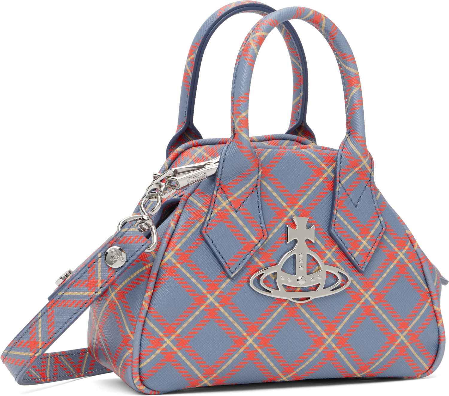 Håndtaske Vivienne Westwood Vivienne Westwood Mini Yasmine Crossbody Bag Blå | 5C010006W-S0022-, 1