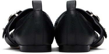 Skopleje SHUSHU/TONG SHUSHU/TONG Round-Toe Ballerina Flats Sort | FSDEAC06 LEA252, 1