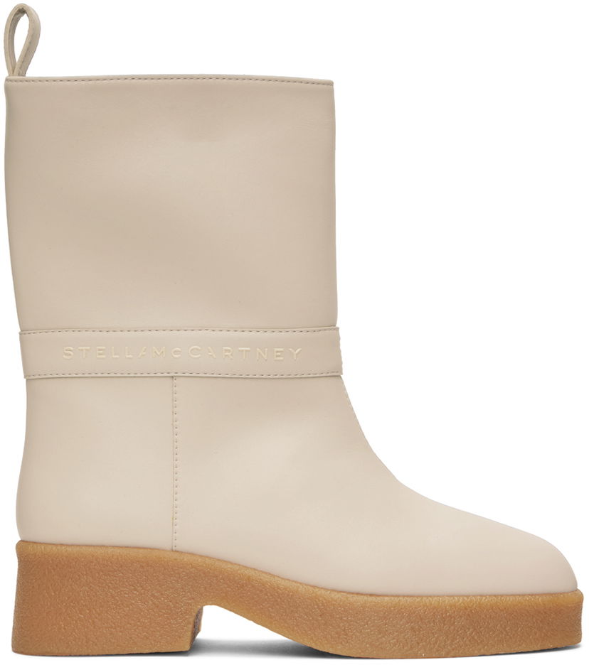Sneakers og sko Stella McCartney Skyla Alter Sport Mat Boots Beige | 810131AP00M0