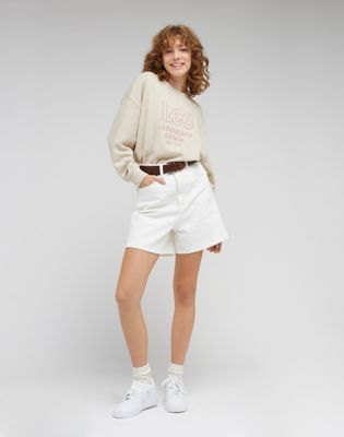 Shorts Lee Stella Short "Marble White" Hvid | 112330595:32, 1