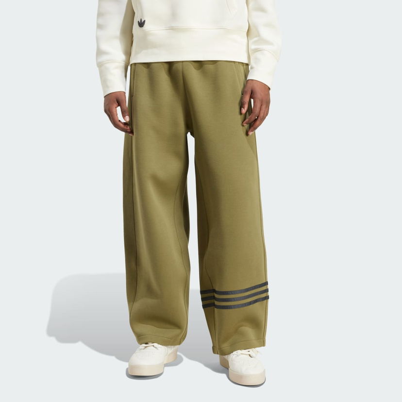 Joggingbukser adidas Performance Neuclassics Wide Leg Pants Grøn | JW5444