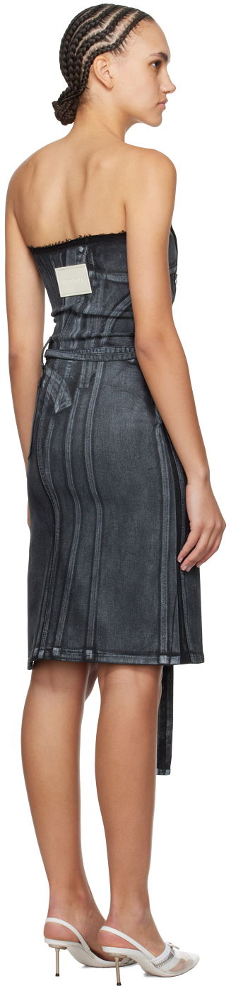 Kjole Ottolinger Ottolinger Belted Denim Minidress Blå | 1704912, 2