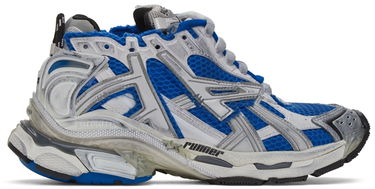 Sneakers og sko Balenciaga Runner Sneakers "White & Blue" Hvid | 677402 W3RB3, 1