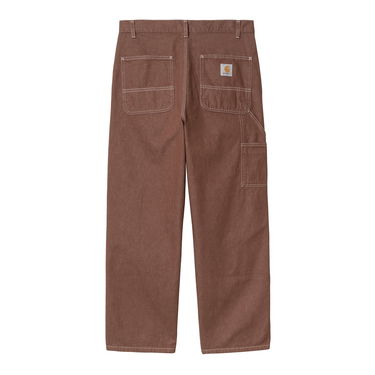 Cargo bukser Carhartt WIP Double Knee Rinsed Pants Brun | I033887_9, 5