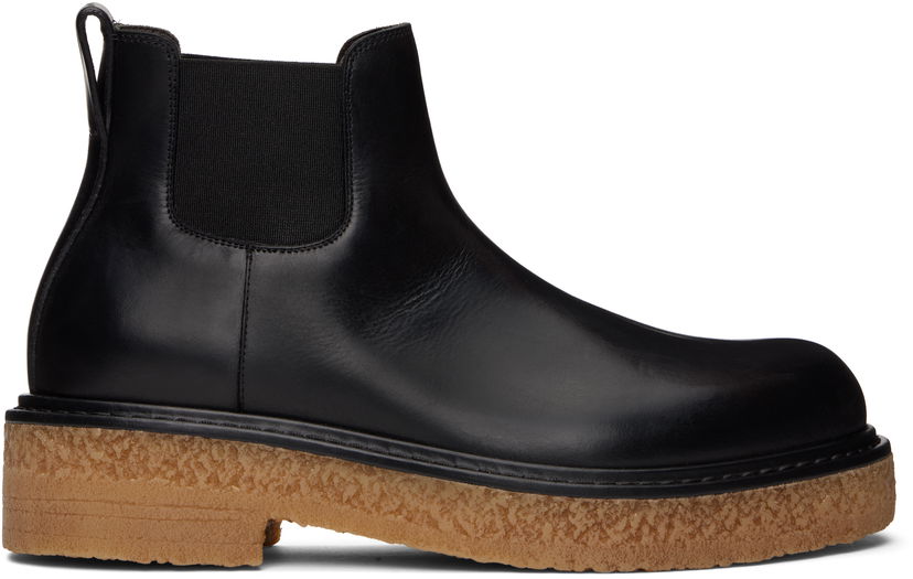 Tøj Bottega Veneta Bottega Veneta Haddock Chelsea Boots Sort | 806937 V2WT0 1000