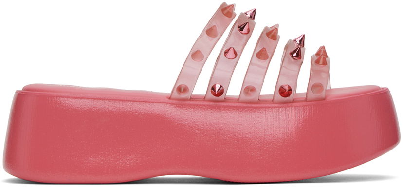 Tilbehør Jean Paul Gaultier Jean Paul Gaultier Becky Punk Love Platform Sandals Lyserød | 23/12-F-CS002-X033-22