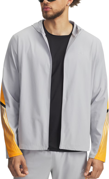 Jakke Under Armour UA Velociti Storm Hooded Jacket Grå | 6005900-011, 0