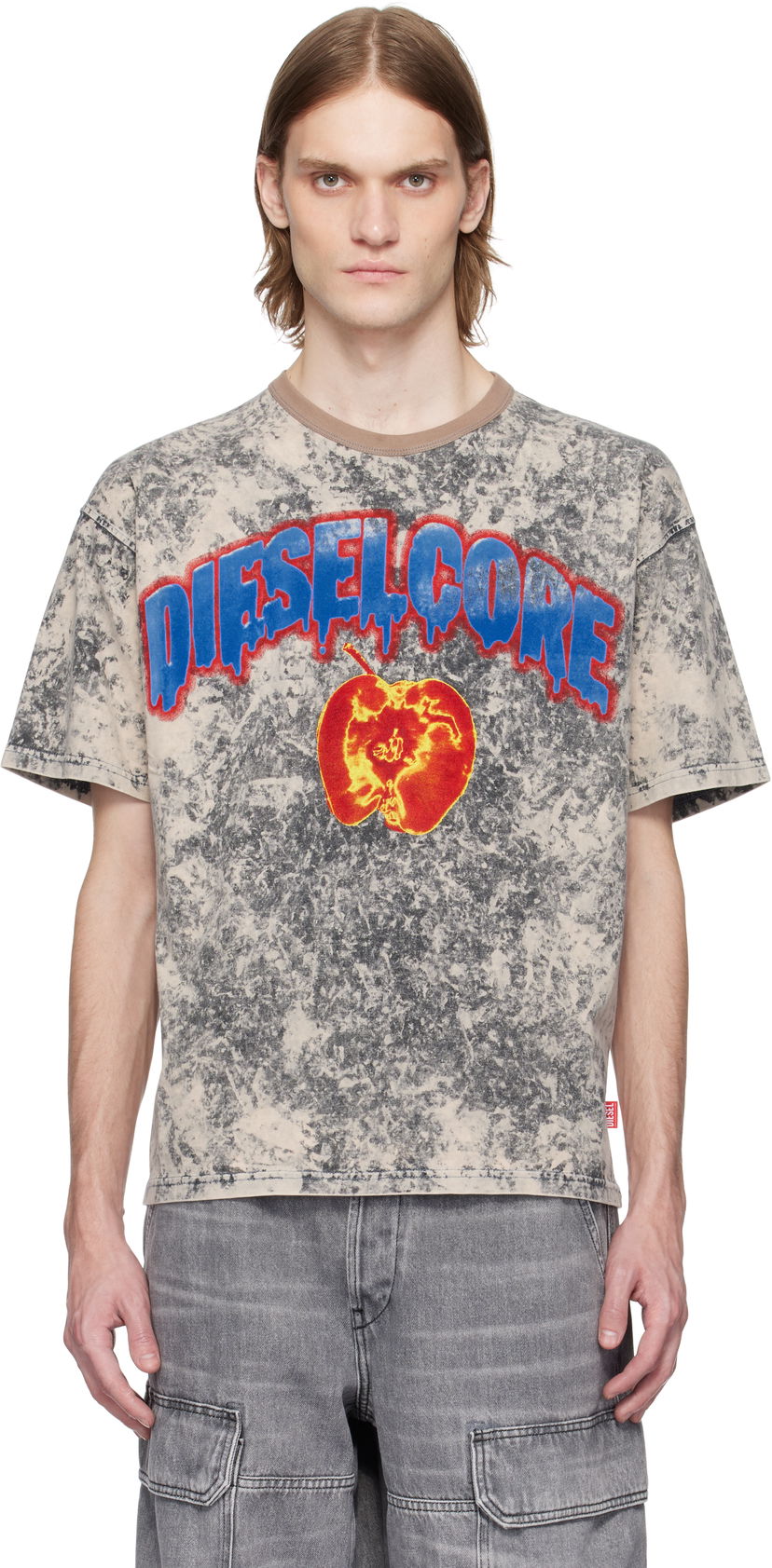 T-shirt Diesel Diesel Core T-Shirt Grå | A16164-0GIAR-9DTA