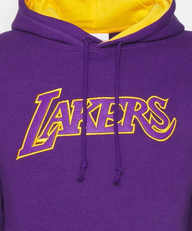 Sweatshirt Mitchell & Ness NBA LA Lakers Team Origins Fleece Hoodie Purple - Lilla | FPHD4849-LALYYPPPPURP, 3