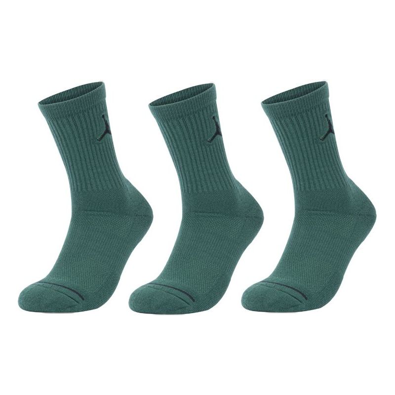 Sokker Jordan Jordan Everyday Max Crew Socks (3 Pairs) Grøn | SX5545-333