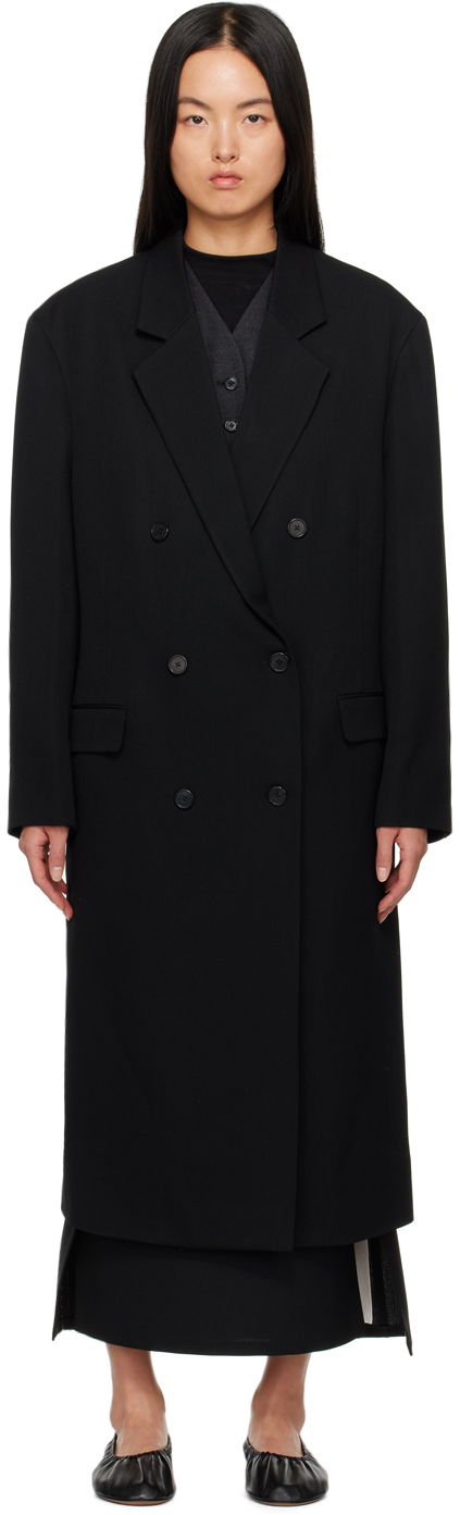 Frakker The Row Black Andy Coat Sort | 7548-W2586, 0