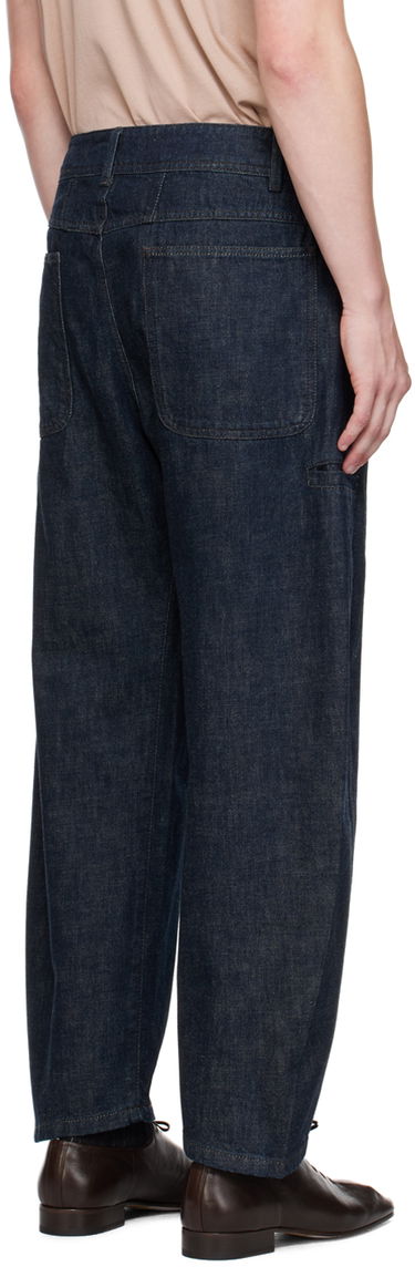 Jeans LEMAIRE LEMAIRE Twisted Workwear Jeans Blå | PA1102 LD068, 2