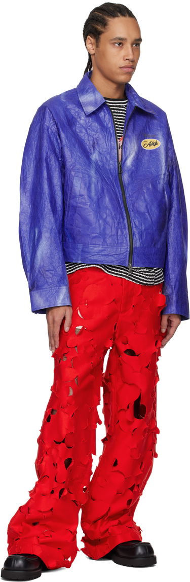 Bomberjakke Andersson Bell Andersson Bell Wilson Printed Tyvek Jacket Blå | awa689u, 3