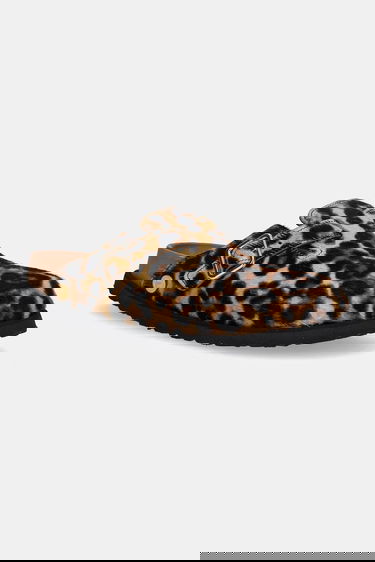 Sneakers og sko Birkenstock Leopard Print Clog with Buckle 1774 Boston FUR Flerfarvet | 1031919, 0