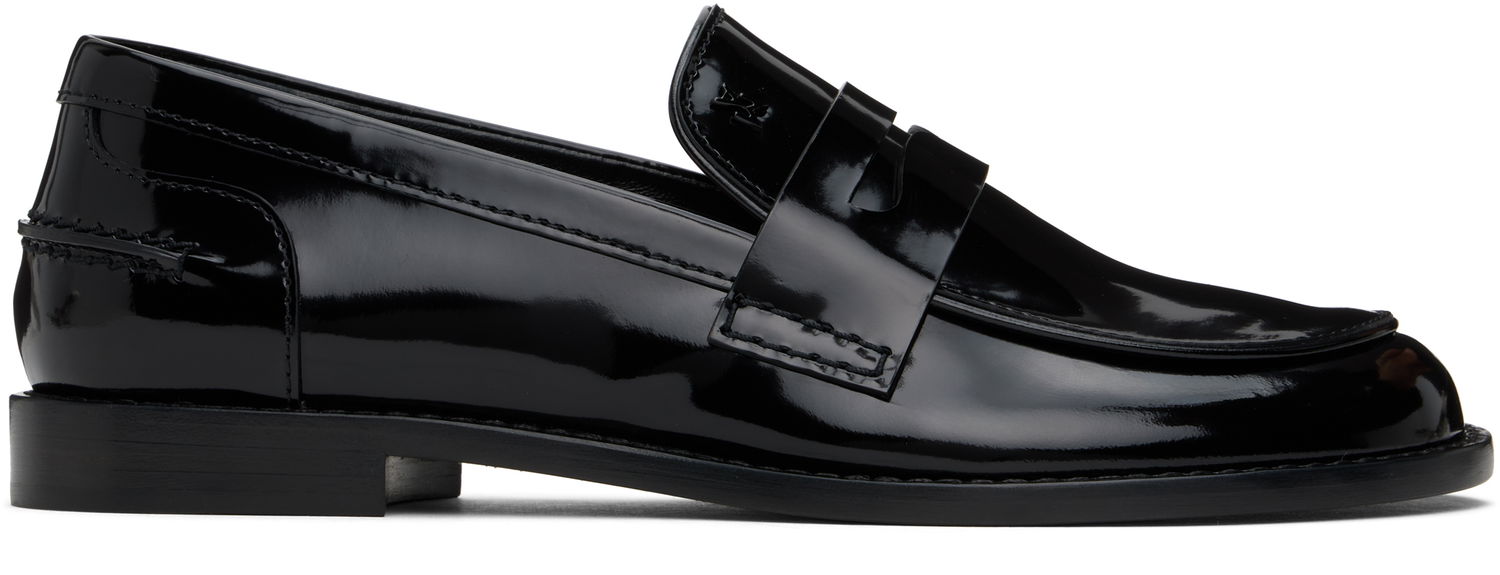 Tilbehør Amina Muaddi Amina Muaddi Tilda Loafers Sort | TILDA LOAFER LEATHER, 0