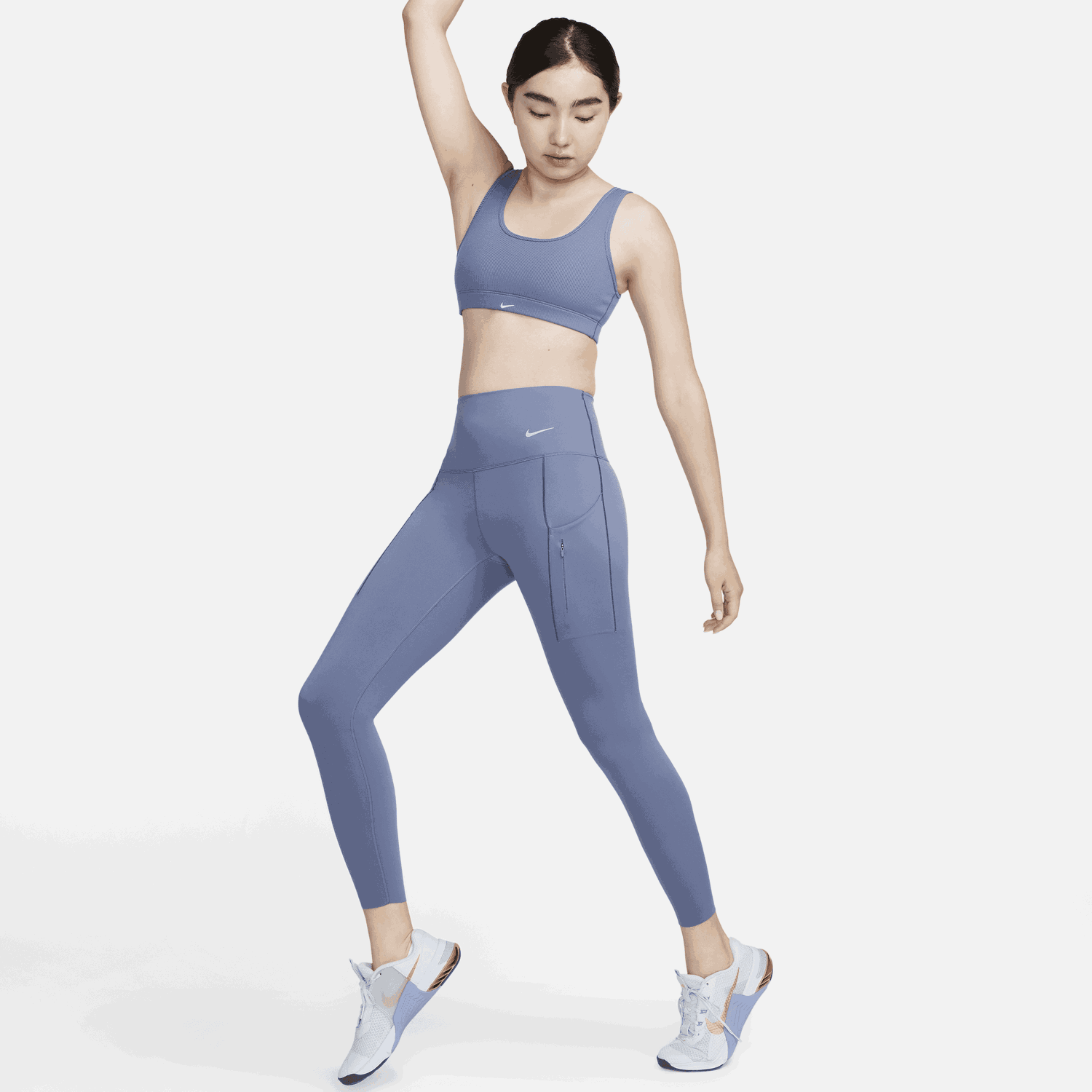 Leggings Nike Therma-FIT Go Blå | FB8848-491, 0
