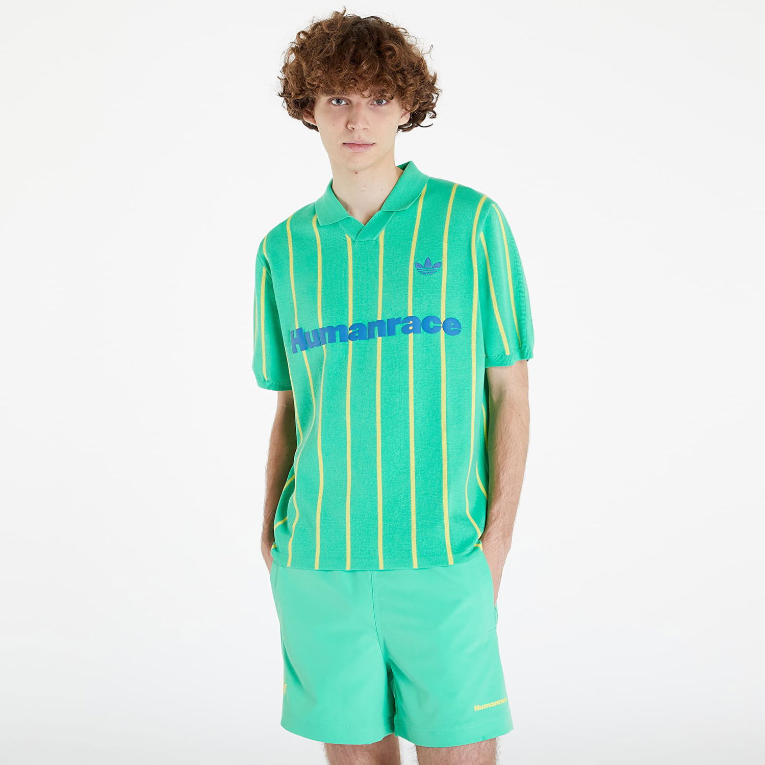 Jersey adidas Originals Humanrace x Knit Jersey Grøn | HU1106, 0
