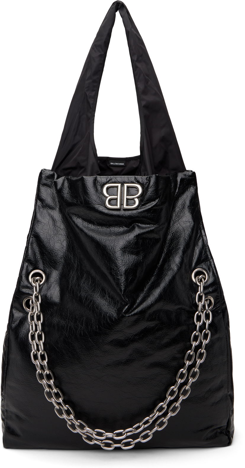 Mulepose Balenciaga Large Chain Tote Bag Sort | 791835 2AA5B